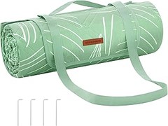 ¿Qué características tiene una manta de picnic acolchada?