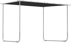 Elige el color perfecto para tu pérgola de acero