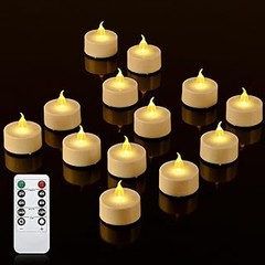 Guía para elegir velas LED ideales para tu jardín