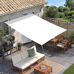 Instrucciones para crear un toldo vela DIY para tu balcón