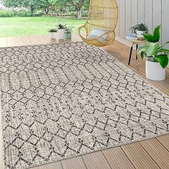 Inspírate con estas ideas de decoración usando alfombras de exterior boho