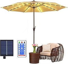 Descubre las mejores ofertas en luces decorativas para sombrillas