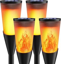 Ventajas y desventajas de las antorchas solares para exteriores