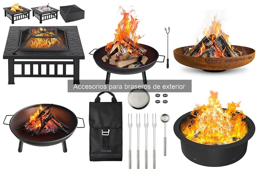 Accesorios esenciales para braseros en camping: ¡disfruta al aire libre!