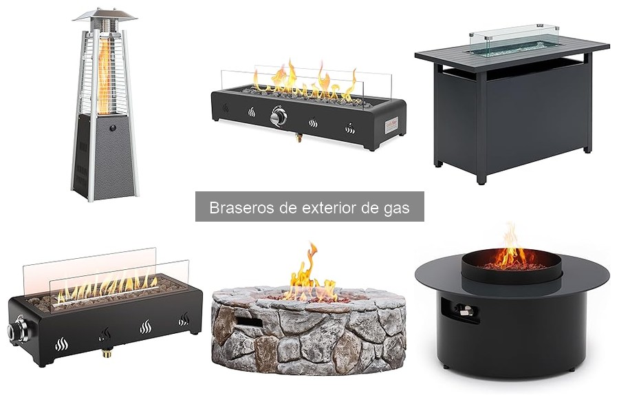 Accesorios imprescindibles para braseros de exterior de gas