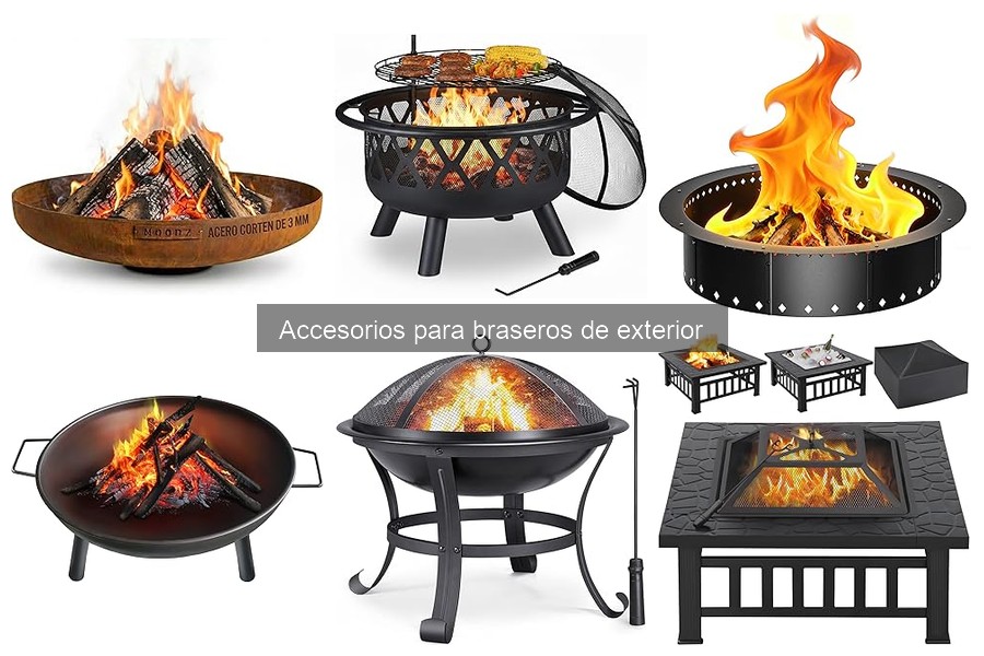 Accesorios para braseros de exterior: ¿Qué necesitas saber?