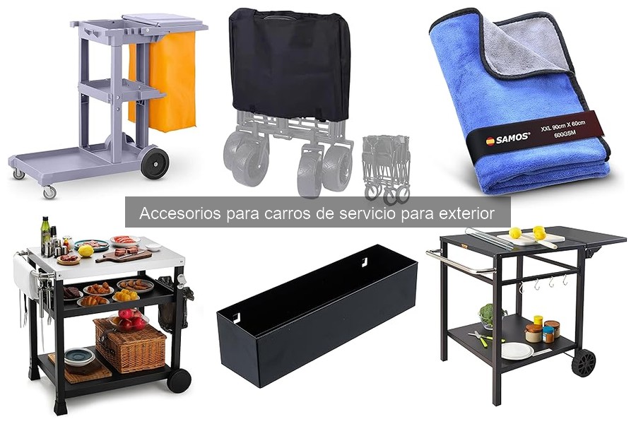 Accesorios para Carros de Servicio en Exterior: ¿Qué son?