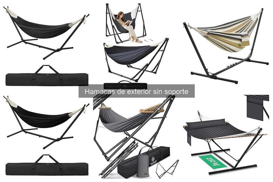 Accesorios útiles para hamacas de exterior sin soporte