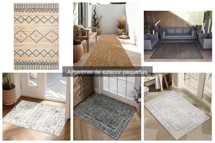 Alfombras de exterior pequeñas vs Tapices: diferencias y usos