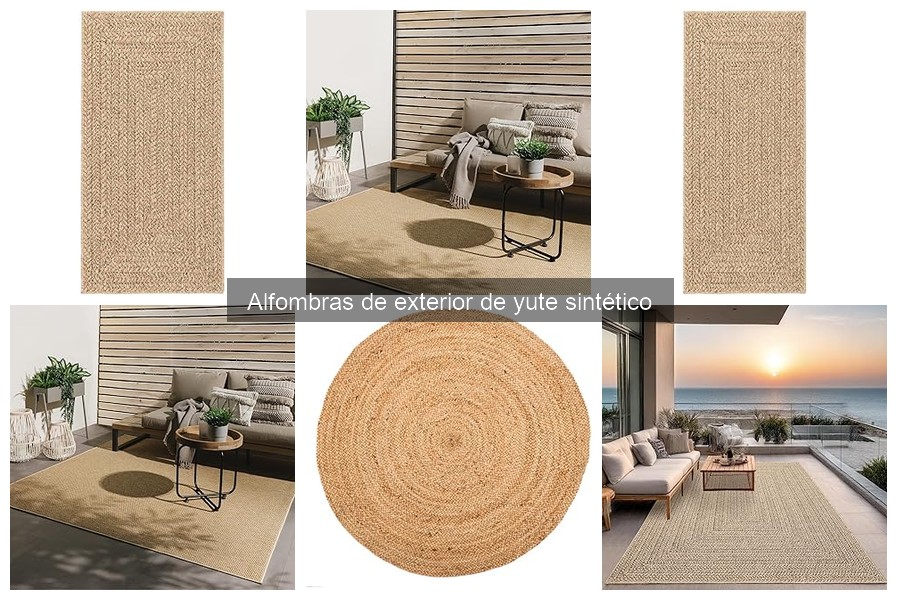 Alfombras de yute sintético: ¿Son resistentes al agua?