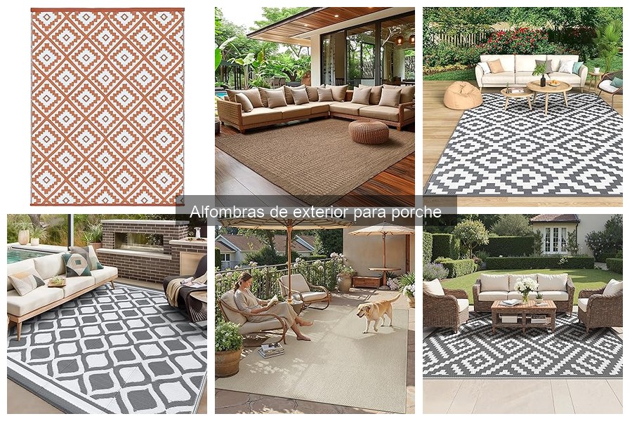 Alternativas a alfombras de exterior: mejores opciones