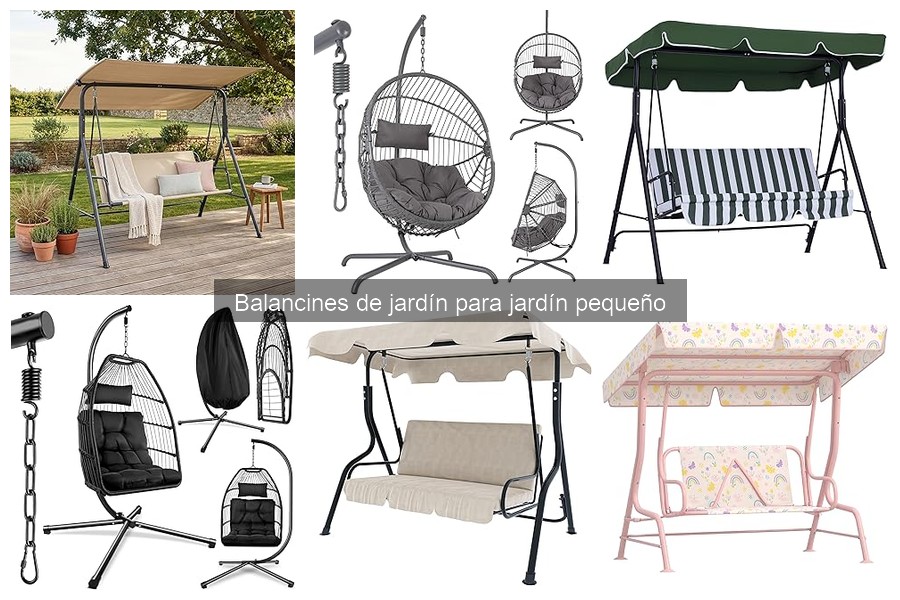 Alternativas a Balancines de Jardín para Espacios Pequeños