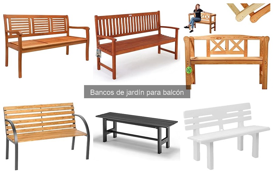 Alternativas a bancos de jardín para espacios reducidos