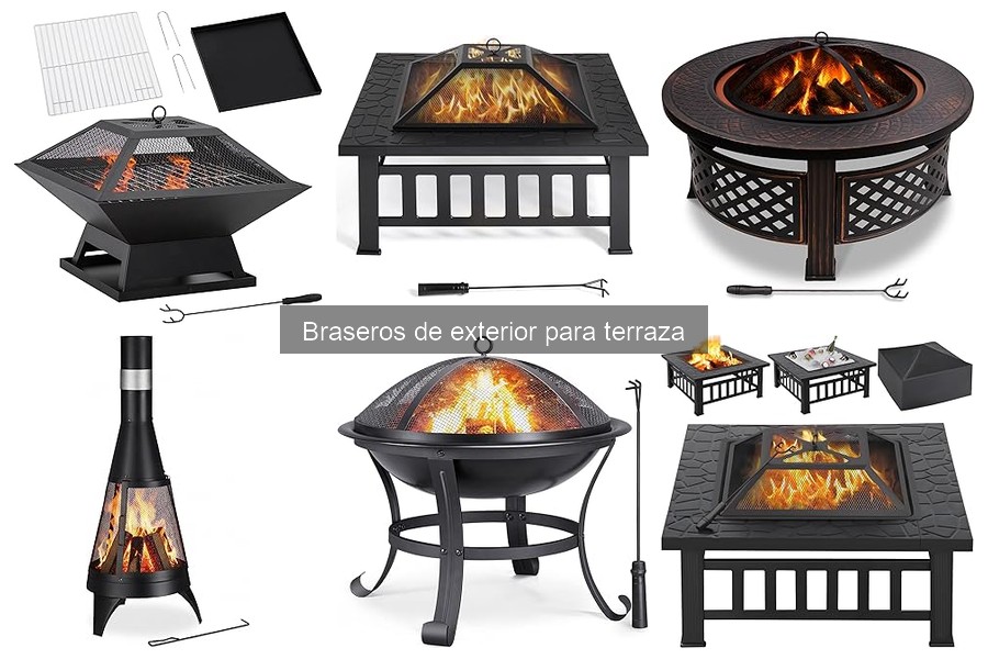 Alternativas a braseros de exterior para calentar tu terraza