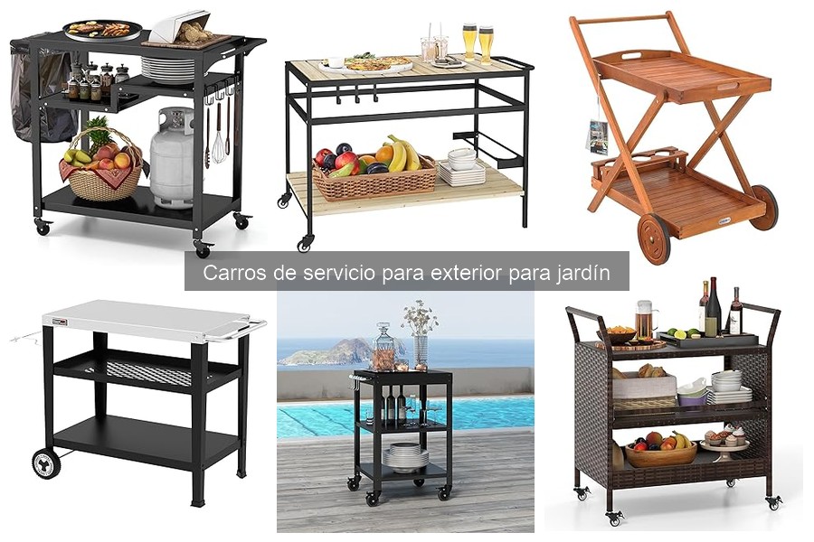 Alternativas a Carros de Servicio para Jardín: Guía Práctica
