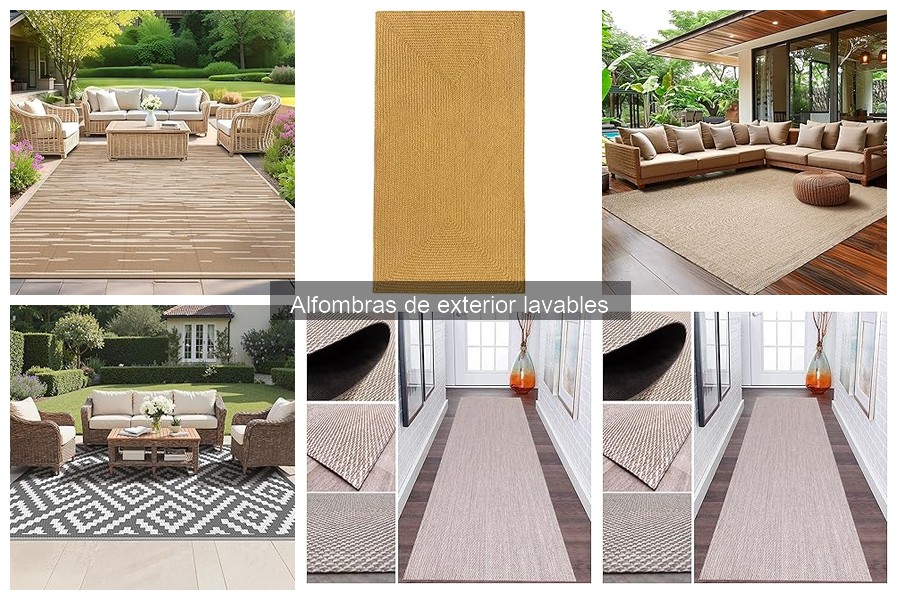 Alternativas a las Alfombras de Exterior Lavables