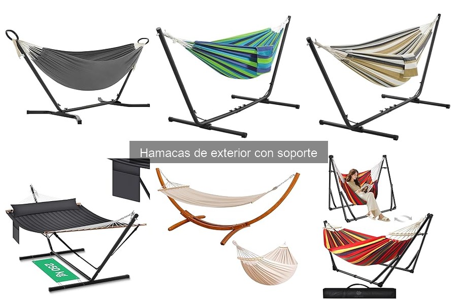 Alternativas a las hamacas de exterior con soporte