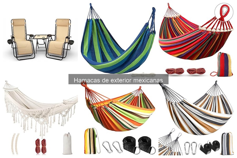 Alternativas a las hamacas de exterior mexicanas