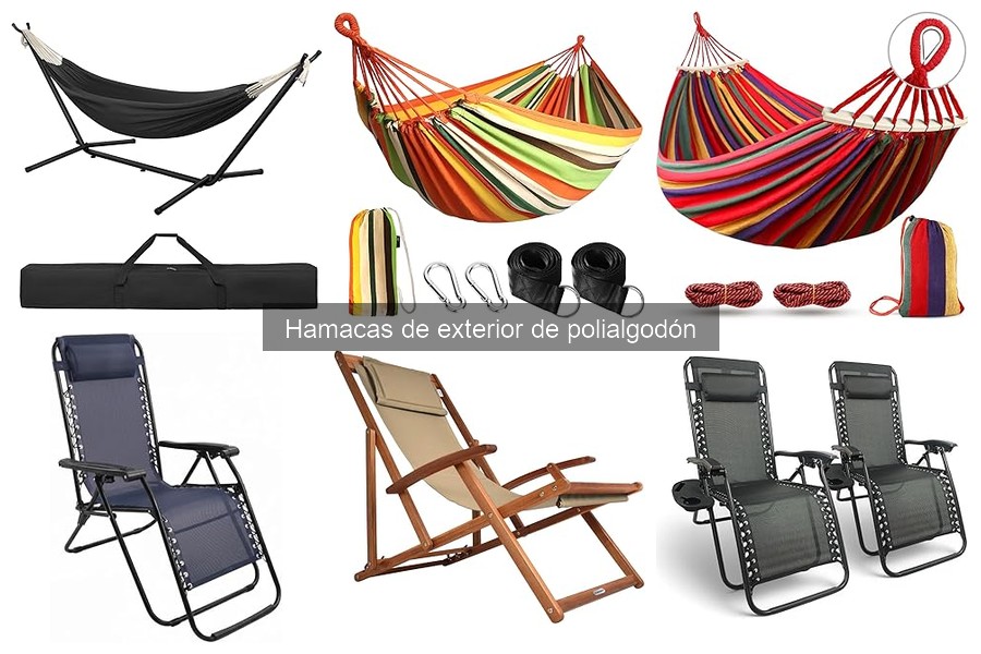 Alternativas a las Hamacas de Polialgodón para Exteriores