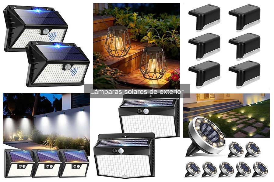 Alternativas a las Lámparas Solares de Exterior