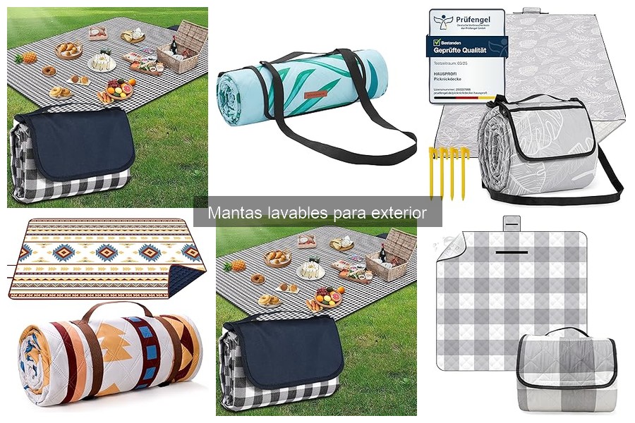 Alternativas a las Mantas Lavables para Exterior