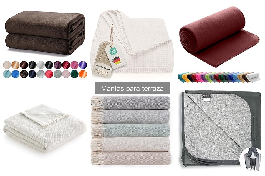 Alternativas a las Mantas Tradicionales para Terraza