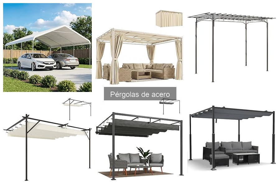 Alternativas a las Pérgolas de Acero para tu Jardín