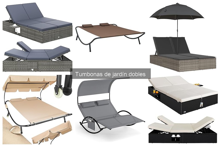 Alternativas a las Tumbonas de Jardín Dobles: Mejores Opciones