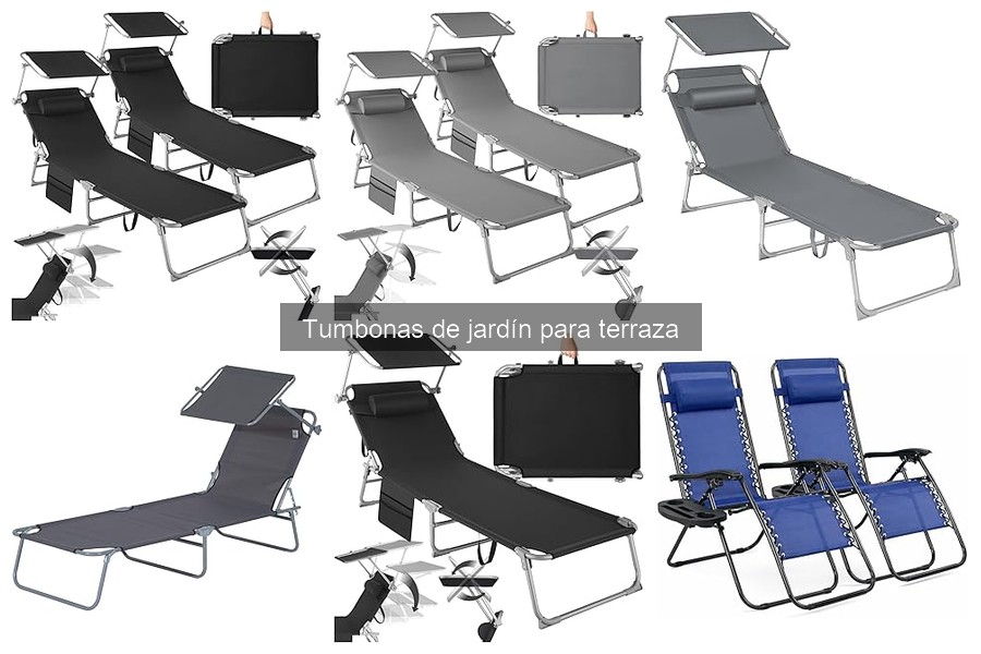 Alternativas a las Tumbonas de Jardín para tu Terraza