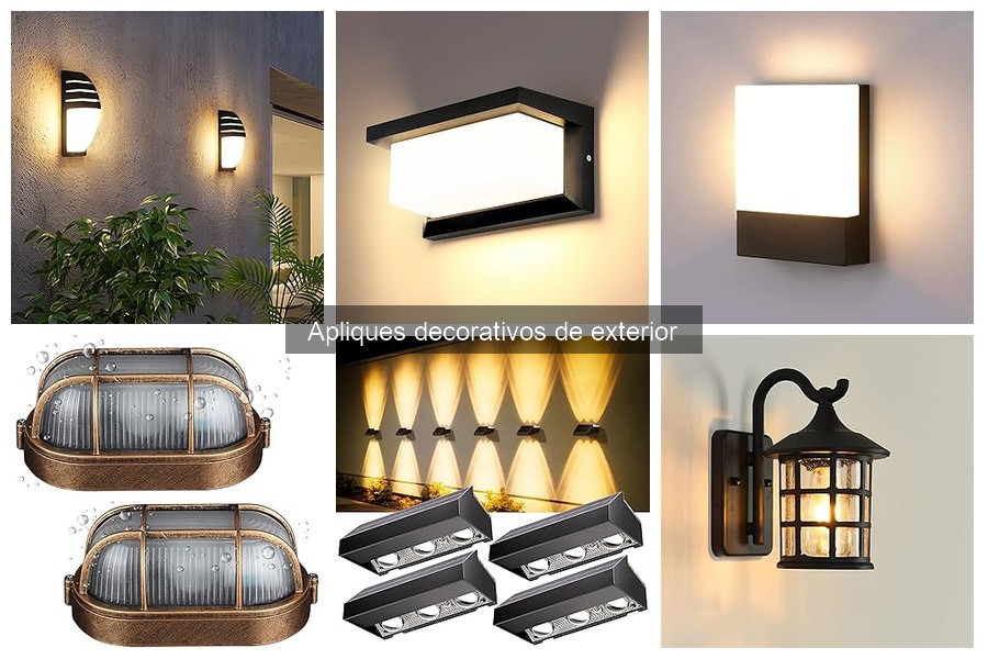 Alternativas a los Apliques Decorativos de Exterior