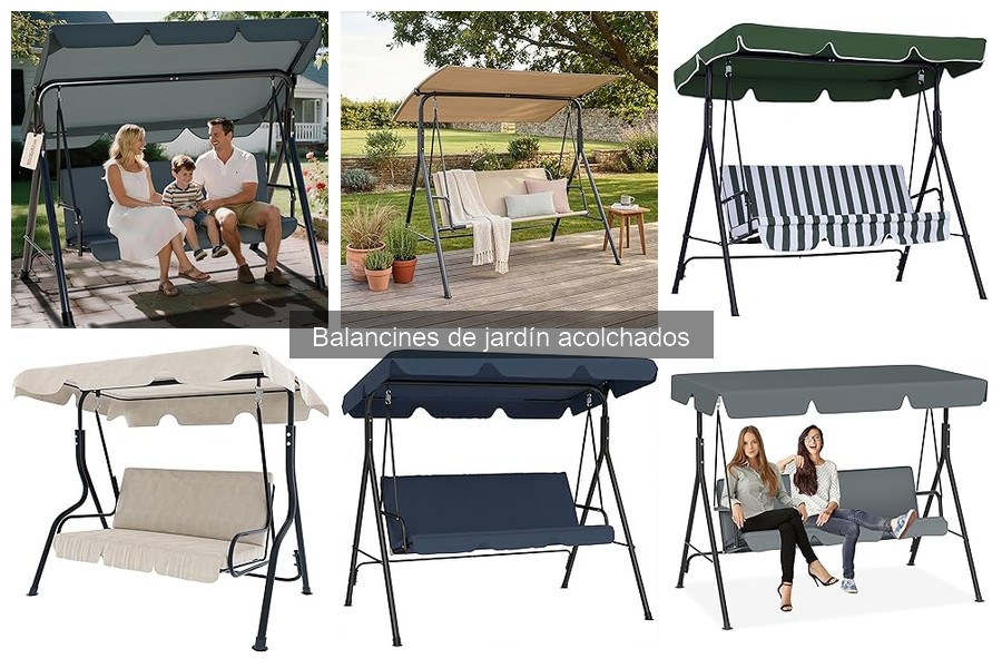 Alternativas a los Balancines de Jardín Acolchados