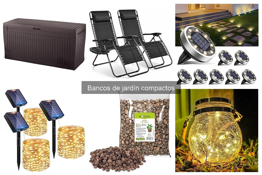 Alternativas a los bancos de jardín compactos para tu espacio exterior