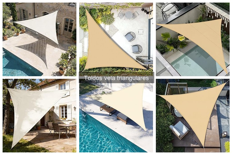 Alternativas a los toldos vela triangulares para exteriores