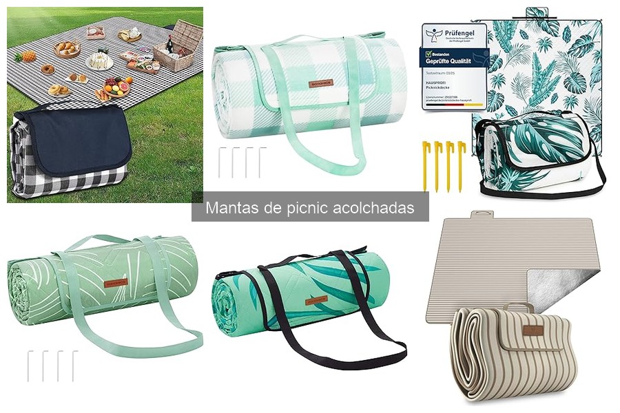 Alternativas a mantas de picnic acolchadas para exteriores