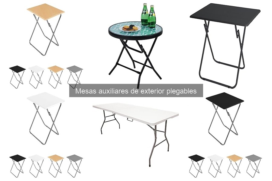 Alternativas a Mesas Auxiliares Plegables para Espacios Reducidos