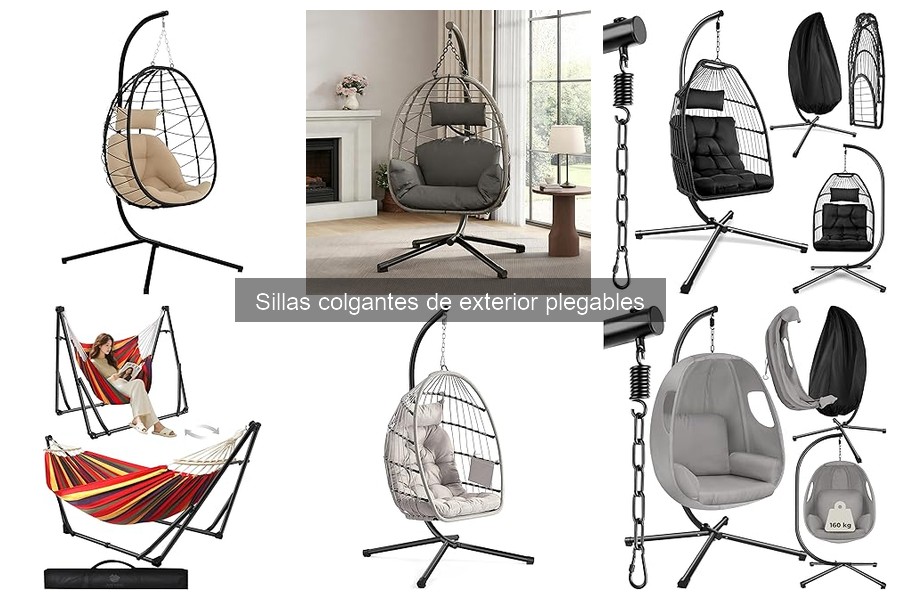 Alternativas a Sillas Colgantes de Exterior Plegables