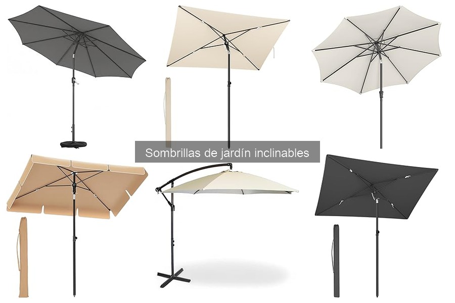 Alternativas a Sombrillas de Jardín Inclinables para Sombra
