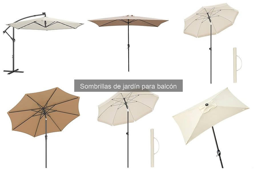 Alternativas a Sombrillas de Jardín para Balcones Pequeños