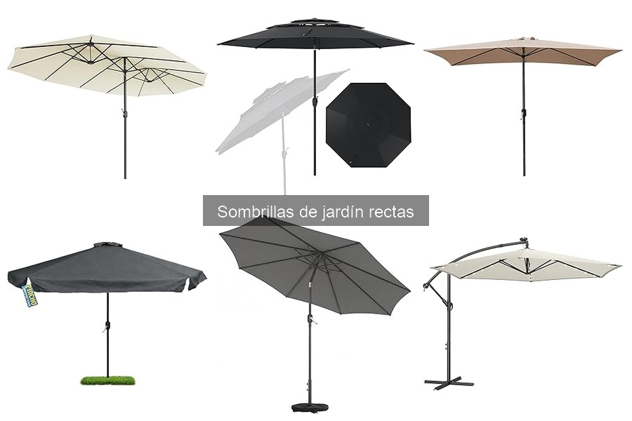 Alternativas a Sombrillas de Jardín Rectas: Opciones Efectivas