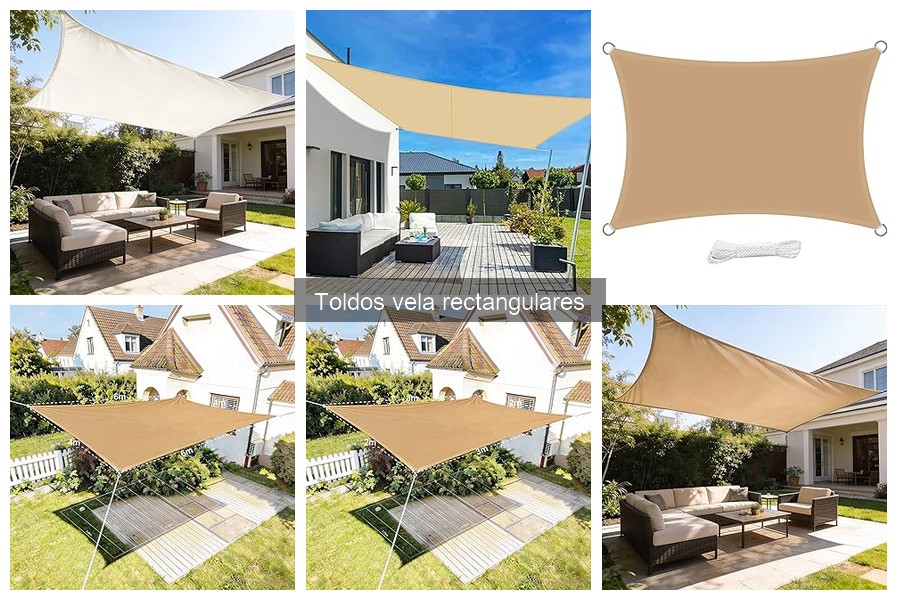 Alternativas a Toldos Vela Rectangulares para Sombra