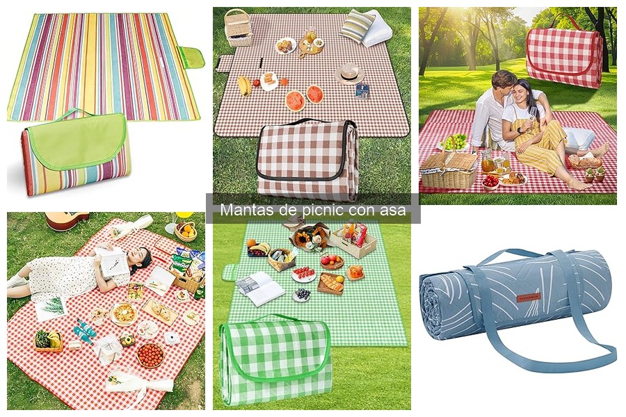 Alternativas efectivas a mantas de picnic con asa
