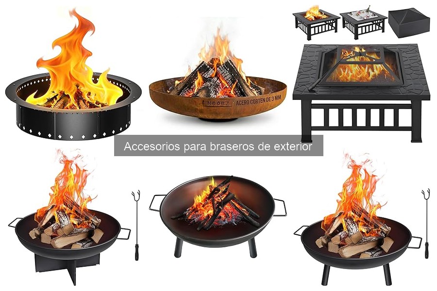 Alternativas innovadoras a accesorios de braseros de exterior