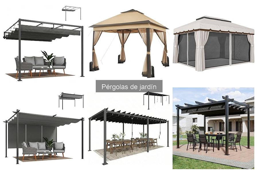 Beneficios de las pérgolas de jardín en climas cálidos