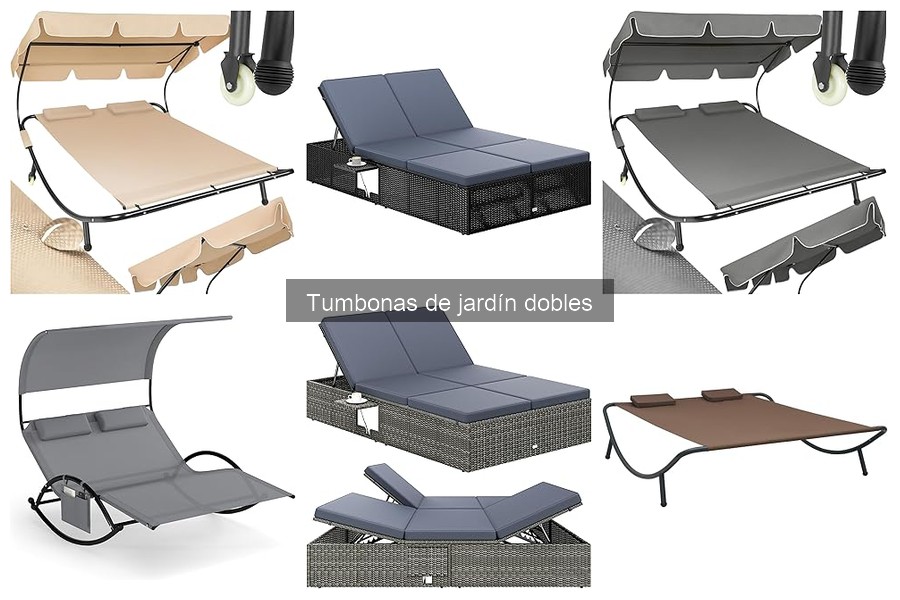 Beneficios de las tumbonas de jardín dobles para tu hogar