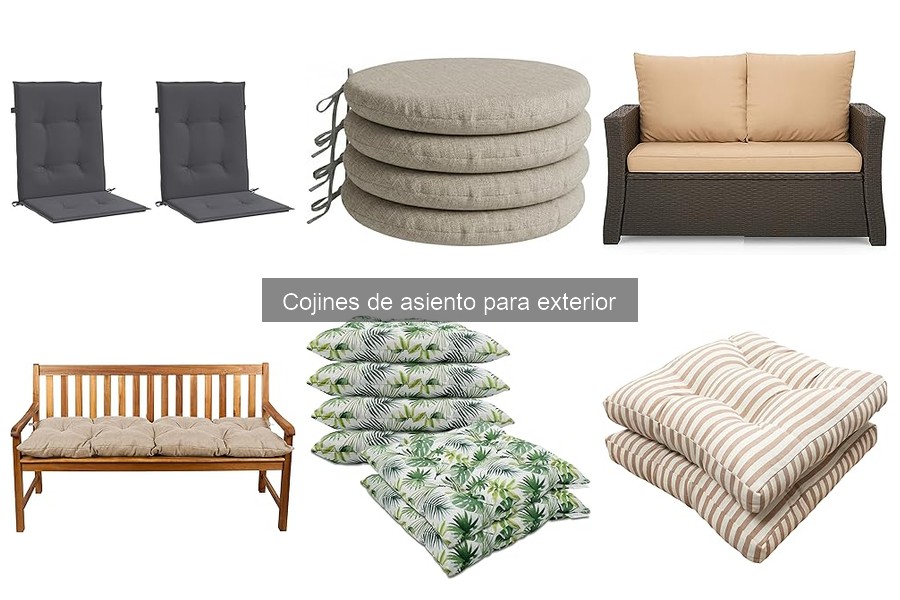 Beneficios de los cojines de asiento ergonómicos para exterior