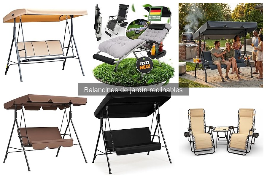 Beneficios de un balancín reclinable en tu jardín