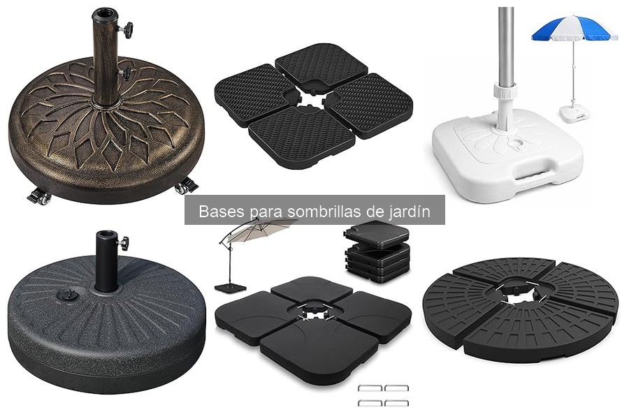 Beneficios de Usar Bases Pesadas para Sombrillas de Jardín