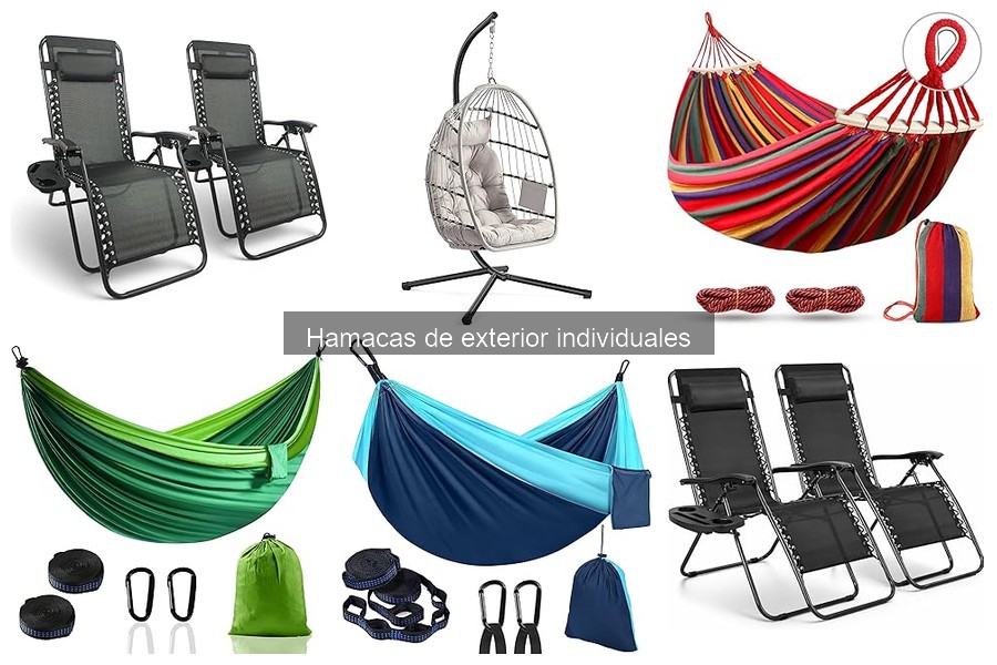 Beneficios de usar hamacas de exterior individuales