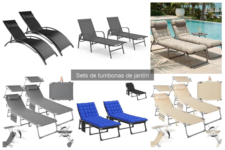 Características de Tumbonas de Jardín Resistentes y Duraderas