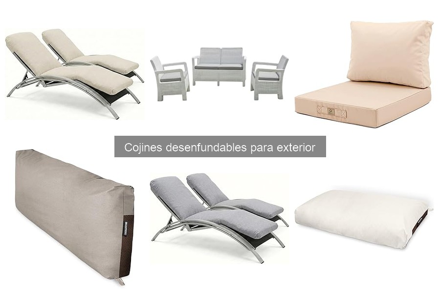 Cojines Desenfundables para Exterior: ¿Qué son y sus beneficios?